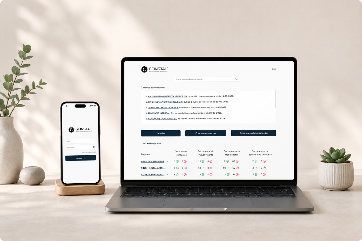 Geinstal — project management tool for creative teams